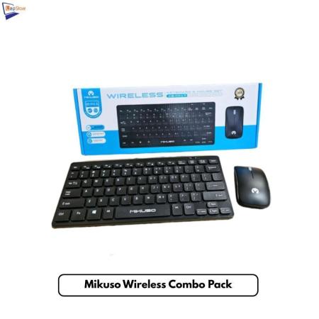 Mikuso Wireless Combo Pack ( Keyboard & Mouse )