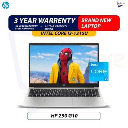 Brand New HP 250 G10 Core i3 13th Gen | 8GB Ram | 512GB NVMe | Laptop