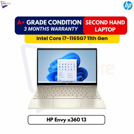 HP Envy x360 Core i7 11th Gen ( EVO certified ) | 13.3 inch 360 Rotatable and Touch Display | 16GB Ram | 512GB NVMe Laptop
