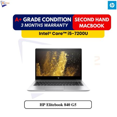 HP Elitebook 840 G5 | INTEL CORE I5-7TH GEN | 8GB RAM | 256GB NVME | 14- INCH DISPLAY LAPTOP