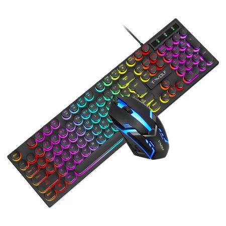 T-WOLF TF270 GAMING MOUSE AND KEYBOARD COMBO PACK